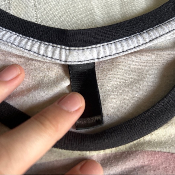 Imaginary Foundation Stars Tree Universe T-shirt Beige Black Psychedelic - Picture 5 of 7